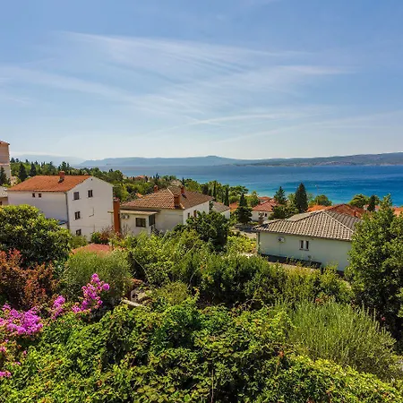 Beeindruckendes Nur 200 Meter Zum Sandstrand Mit Panoramablick Apartament Crikvenica