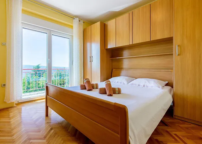 Beeindruckendes Nur 200 Meter Zum Sandstrand Mit Panoramablick Apartament