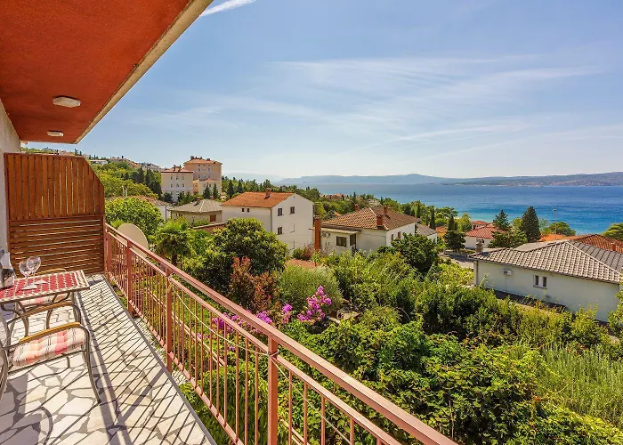 Beeindruckendes Nur 200 Meter Zum Sandstrand Mit Panoramablick Crikvenica