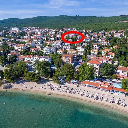 Beeindruckendes Nur 200 Meter Zum Sandstrand Mit Panoramablick * Crikvenica